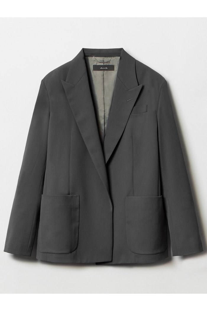 【アルアバイル/allureville】のビスコースウールボタンレスジャケット インテリア・キッズ・メンズ・レディースファッション・服の通販 founy(ファニー) https://founy.com/ ファッション Fashion レディースファッション Fashion for Women アウター Coat / Outerwear Collection レディースジャケット・軽アウター Jackets おすすめ Recommended / Our Picks ショルダー Shoulder, Shoulder Strap ジャケット Jacket, Outerwear トレンド Trend, Trending Now マニッシュ Mannish, Boyish リラックス Relax, Relaxed Fit |ID: prp329100004045619 ipo3291000000033705457