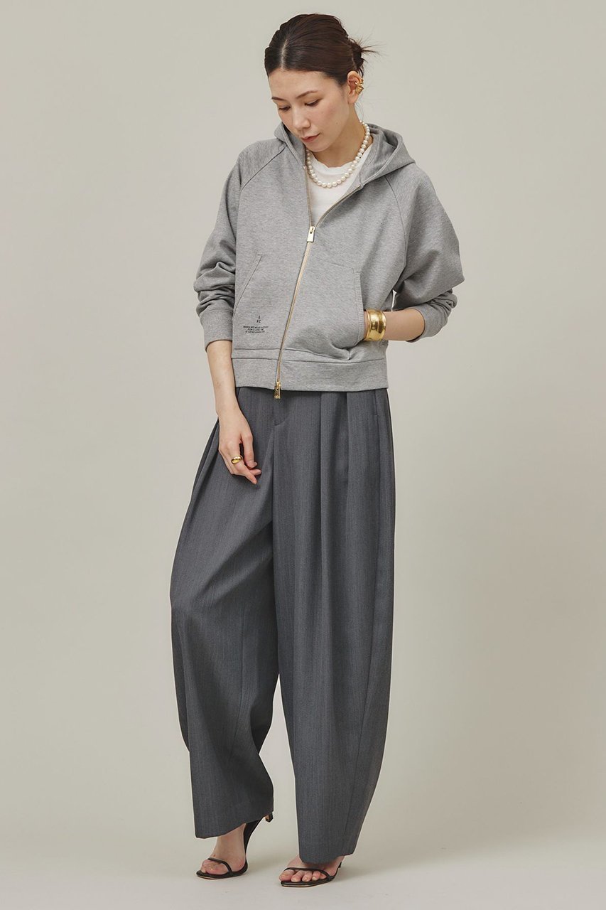 【カレンソロジー/Curensology】の〈&RC〉ヘビーウラケショートパーカー 人気、トレンドファッション・服の通販 founy(ファニー) 　ファッション　Fashion　レディースファッション　Fashion for Women　トップス・カットソー　Cut & Sew Tops　シャツ・ブラウス・オフィスカジュアル　Elegant Blouses & Button-Ups　レディースパーカー・カジュアルフーディー　Casual Hoodies & Sweatshirts　ロングTシャツ・Tシャツ　Longline T-Shirts & Tees　スウェット・クルーネックトップス　Sweatshirts & Crewnecks / Relaxed Fit Sweat Tops　カットソー・ベーシックTシャツ　Cut-and-Sewn Tops / Stretch Tees & Basics　インナー　Innerwear　カーゴパンツ　Cargo Pants, Utility Pants　キャラクター　Character, Licensed Characters　コンパクト　Compact, Small Size　ショート　Short, Short Length　ジップ　Zip, Zipper　チュニック　Tunic, Long Top　デニム　Denim, Jeans Material　パーカー　Hoodie, Parka　ボトム　Bottoms, Lower Wear　羽織　Haori, Light Jacket　ミリタリー　Military, Army Style　ワーク　Workwear, Utility Style　おすすめ　Recommended / Our Picks　other-2|ID: prp329100004045621 ipo3291000000035829781