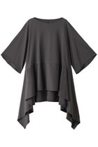 【ル フィル/LE PHIL】のハイゲージスムーストップ 人気、トレンドファッション・服の通販 founy(ファニー) ファッション Fashion レディースファッション Fashion for Women トップス・カットソー Cut & Sew Tops シャツ・ブラウス・オフィスカジュアル Elegant Blouses & Button-Ups ロングTシャツ・Tシャツ Longline T-Shirts & Tees カットソー・ベーシックTシャツ Cut-and-Sewn Tops / Stretch Tees & Basics ショート Short, Short Length シンプル Simple, Minimal スリーブ Sleeve, Long Sleeve / Short Sleeve フェミニン Feminine, Girly thumbnail グレー|ID: prp329100004045666 ipo3291000000032918832