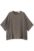 【プルミエ アロンディスモン/1er Arrondissement】のキュプラフィブリルTブラウス グレージュ|ID:prp329100004045669