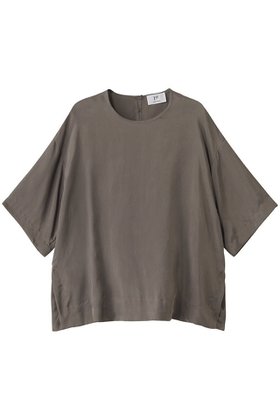 【プルミエ アロンディスモン/1er Arrondissement】 キュプラフィブリルTブラウス人気、トレンドファッション・服の通販 founy(ファニー) ファッション Fashion レディースファッション Fashion for Women トップス・カットソー Cut & Sew Tops シャツ・ブラウス・オフィスカジュアル Elegant Blouses & Button-Ups とろみ Fluid, Flowy Fabric キュプラ Cupro, Eco Fabric ショート Short, Short Length シンプル Simple, Minimal スリット Slit, Slit Detail スリーブ Sleeve, Long Sleeve / Short Sleeve セットアップ Set-Up, Coordinated Outfit エレガント 上品 Elegant |ID:prp329100004045669