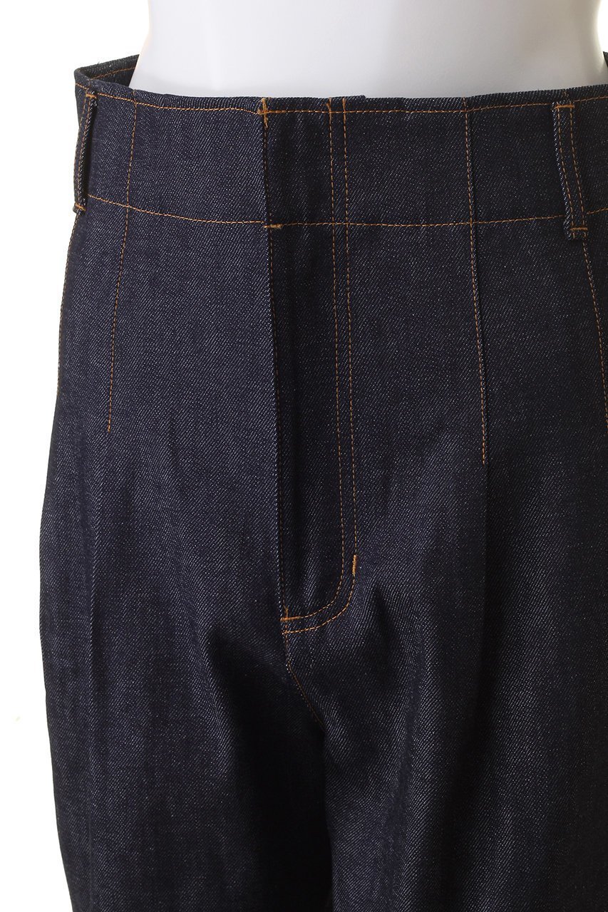 【ジェイドット/j.】のインディゴデニムタックワイドパンツ 人気、トレンドファッション・服の通販 founy(ファニー) 　ファッション　Fashion　レディースファッション　WOMEN　パンツ　Pants　デニムパンツ　Denim Pants　デニム　Denim　バランス　Balance　ヴィンテージ　Vintage　other-5|ID: prp329100004045686 ipo3291000000031431519