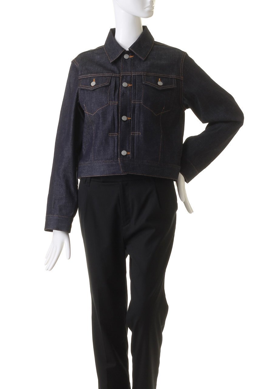 【ジェイドット/j.】のインディゴデニムジャケット 人気、トレンドファッション・服の通販 founy(ファニー) 　ファッション　Fashion　レディースファッション　WOMEN　アウター　Coat Outerwear　ジャケット　Jackets　デニムジャケット　Denim Jackets　インディゴ　Indigo　コンパクト　Compact　ジャケット　Jacket　デニム　Denim　フォルム　Form　other-2|ID: prp329100004045687 ipo3291000000031431553