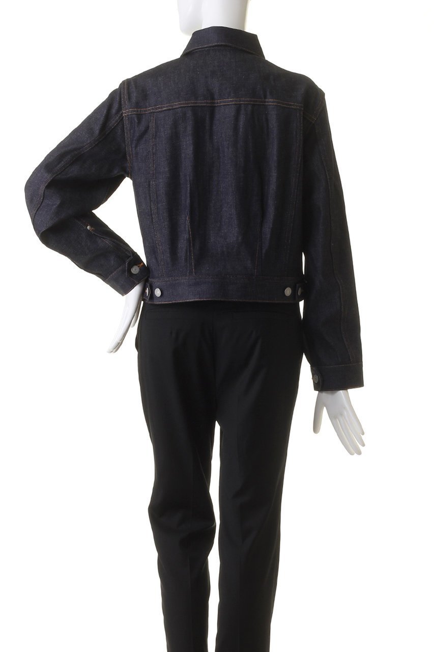 【ジェイドット/j.】のインディゴデニムジャケット 人気、トレンドファッション・服の通販 founy(ファニー) 　ファッション　Fashion　レディースファッション　WOMEN　アウター　Coat Outerwear　ジャケット　Jackets　デニムジャケット　Denim Jackets　インディゴ　Indigo　コンパクト　Compact　ジャケット　Jacket　デニム　Denim　フォルム　Form　other-4|ID: prp329100004045687 ipo3291000000031431557