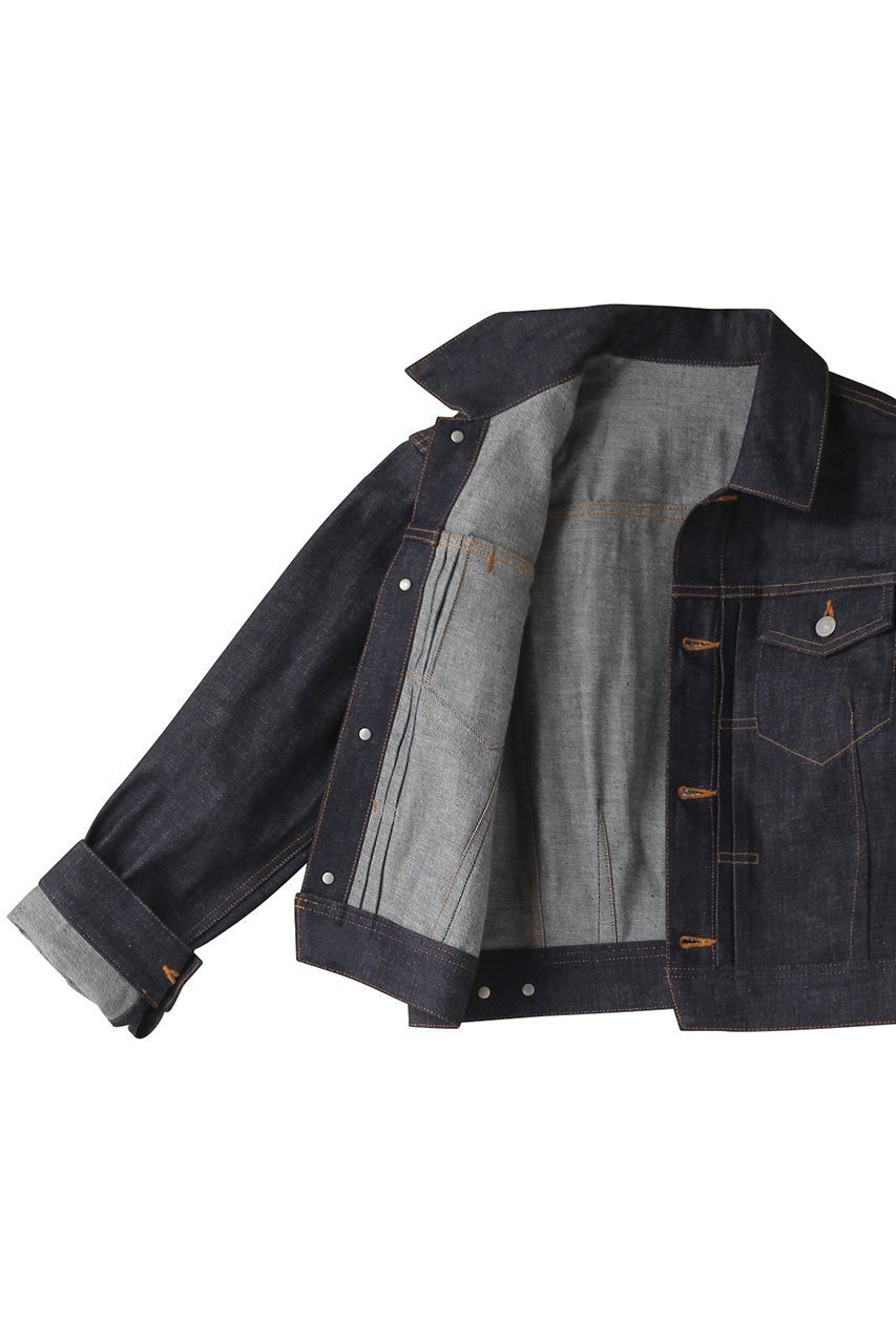 【ジェイドット/j.】のインディゴデニムジャケット 人気、トレンドファッション・服の通販 founy(ファニー) 　ファッション　Fashion　レディースファッション　WOMEN　アウター　Coat Outerwear　ジャケット　Jackets　デニムジャケット　Denim Jackets　インディゴ　Indigo　コンパクト　Compact　ジャケット　Jacket　デニム　Denim　フォルム　Form　other-6|ID: prp329100004045687 ipo3291000000031431562