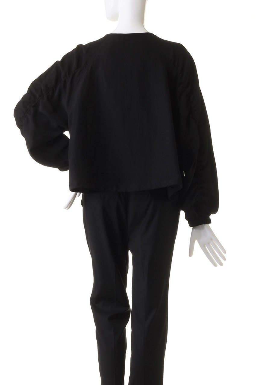 【ハウス オブ ロータス/HOUSE OF LOTUS】のナイアプレーンジップブルゾン 人気、トレンドファッション・服の通販 founy(ファニー) 　ファッション　Fashion　レディースファッション　Fashion for Women　アウター　Coat / Outerwear Collection　レディースジャケット・軽アウター　Jackets　ブルゾンジャケット・スポーティアウター　Blouson Jackets　ギャザー　Gathered, Ruffled　ショート　Short, Short Length　ジャケット　Jacket, Outerwear　スリーブ　Sleeve, Long Sleeve / Short Sleeve　バランス　Balance, Style Balance　ファブリック　Fabric, Textile　フェミニン　Feminine, Girly　ブルゾン　Blouson, Bomber Jacket　夏　Summer　other-4|ID: prp329100004046380 ipo3291000000034952218