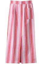 【エスゼット ブロックプリント/SZ Blockprints】の【日本別注】CANVAS SKIRT SEASIDE STRIPE キャンバススカート 人気、トレンドファッション・服の通販 founy(ファニー) ファッション Fashion レディースファッション WOMEN スカート Skirt キャンバス Canvas スタイリッシュ Stylish ストライプ Stripe ポケット Pocket 別注 Special Order thumbnail ピンク|ID: prp329100004046428 ipo3291000000027092568