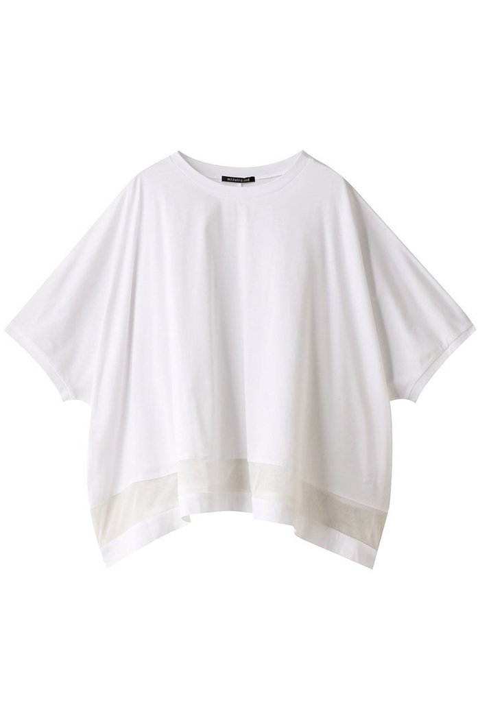 【ミズイロ インド/mizuiro ind】のmesh mix wide P/O プルオーバー インテリア・キッズ・メンズ・レディースファッション・服の通販 founy(ファニー) https://founy.com/ ファッション Fashion レディースファッション Fashion for Women トップス・カットソー Cut & Sew Tops シャツ・ブラウス・オフィスカジュアル Elegant Blouses & Button-Ups カジュアルプルオーバー・ニットトップス Pullovers & Knit Tops / Casual Pullovers おすすめ Recommended / Our Picks ショート Short, Short Length スリーブ Sleeve, Long Sleeve / Short Sleeve メッシュ Mesh, Net Fabric |ID: prp329100004046437 ipo3291000000032905272
