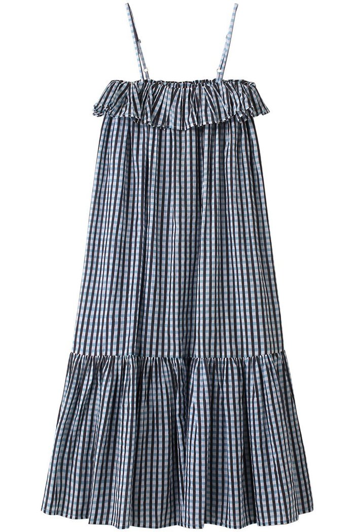 【エスゼット ブロックプリント/SZ Blockprints】のCICI DRESS SMALL GINGHAM ティアードキャミワンピース インテリア・キッズ・メンズ・レディースファッション・服の通販 founy(ファニー) https://founy.com/ ファッション Fashion レディースファッション WOMEN ワンピース Dress ドレス Party Dresses キャミワンピース No Sleeve Dresses チュニック Tunic 2024年 2024 2024-2025秋冬・A/W Aw/Autumn/Winter/Fw/Fall/2024-2025 A/W・秋冬 Aw・Autumn/Winter・Fw・Fall-Winter サンダル Sandals スニーカー Sneakers ダウン Down チュニック Tunic ドレス Dress フリル Frills |ID: prp329100004046481 ipo3291000000027092733