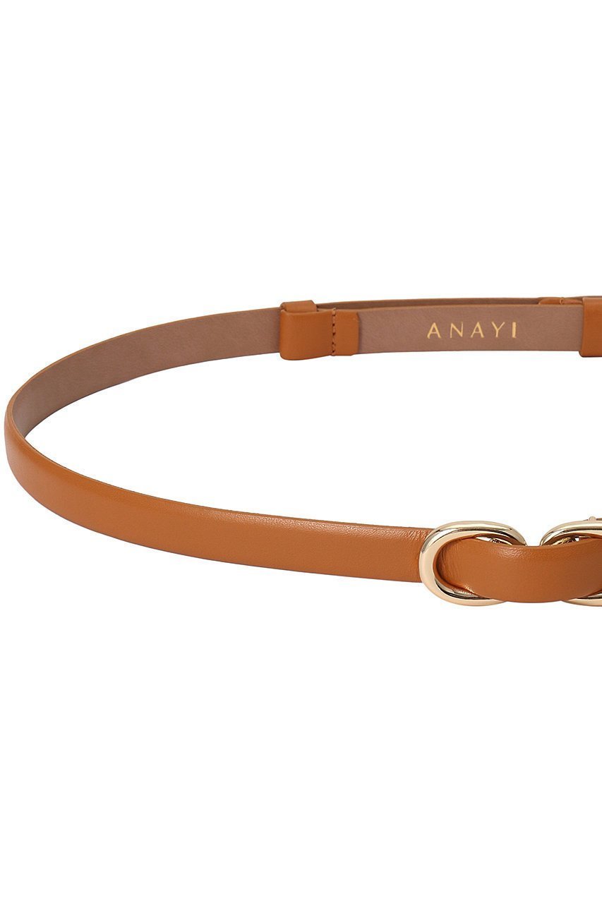 【アナイ/ANAYI】のダブルバックルスライドBELT 人気、トレンドファッション・服の通販 founy(ファニー) 　ファッション　Fashion　レディースファッション　Fashion for Women　バッグ　Bags　ベルト&ウエストマーク　Belts & Waist Accessories　なめらか　Smooth, Silky Texture　シンプル　Simple, Minimal　リボン　Ribbon, Bow　ロング　Long, Long-Length　定番　Standard, Basic Item　other-3|ID: prp329100004046484 ipo3291000000032840503