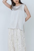 【プルミエ アロンディスモン/1er Arrondissement】のサテンタンクトップ グレージュ|ID: prp329100004046485 ipo3291000000035739215