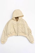 【メゾンスペシャル/MAISON SPECIAL】のMultiway Short Length MA-1/マルチウェイショートMA-1 IVR(アイボリー)|ID: prp329100004047339 ipo3291000000035580873