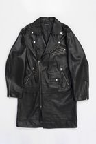 【メゾンスペシャル/MAISON SPECIAL】のLeather Riders Long Jacket/レザーライダースロングジャケット BLK(ブラック)|ID:prp329100004047340