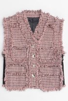 【メゾンスペシャル/MAISON SPECIAL】のTweed Vest/ツイードベスト PNK(ピンク)|ID: prp329100004047341 ipo3291000000027113406