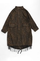【メゾンスペシャル/MAISON SPECIAL】のReversible Leopard Tulle Mod Coat/リバーシブルレオパードチュールモッズコート MLT1(マルチカラー)|ID: prp329100004047342 ipo3291000000032948223