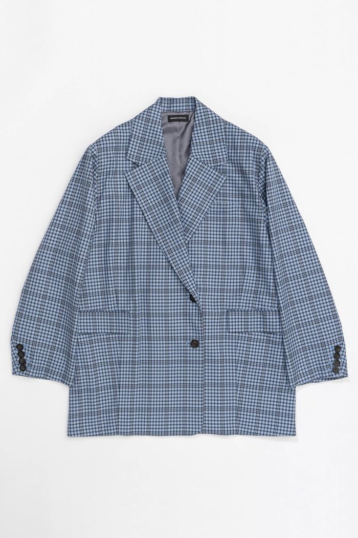 【メゾンスペシャル/MAISON SPECIAL】のCheckered Oversized Jacket Coat/チェックオーバージャケットコート インテリア・キッズ・メンズ・レディースファッション・服の通販 founy(ファニー) https://founy.com/ ファッション Fashion レディースファッション WOMEN アウター Coat Outerwear コート Coats ジャケット Jackets インナー Inner ジャケット Jacket セットアップ Set Up トレンド Trend パターン Pattern ロング Long 冬 Winter 春 Spring |ID: prp329100004047344 ipo3291000000027113413