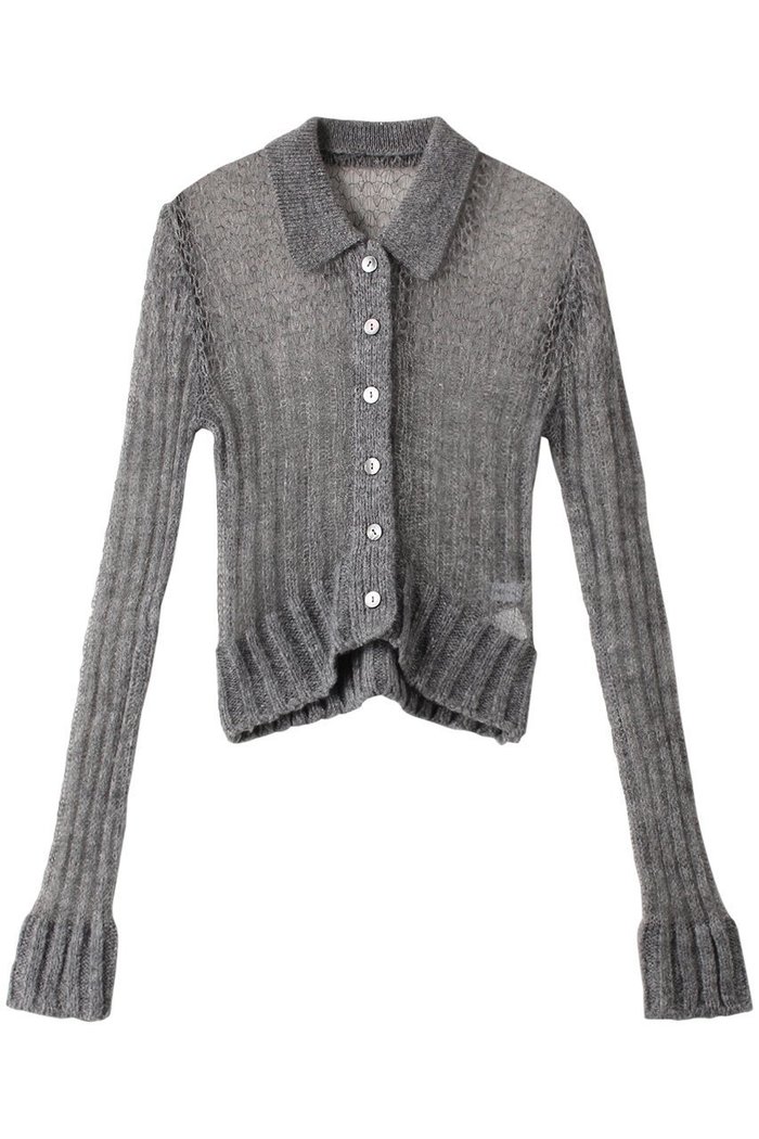 【メゾンスペシャル/MAISON SPECIAL】のSheer Knit Shirt/シアーニットシャツ インテリア・キッズ・メンズ・レディースファッション・服の通販 founy(ファニー) https://founy.com/ ファッション Fashion レディースファッション Fashion for Women トップス・カットソー Cut & Sew Tops ニット Knit Tops & Sweaters シャツ・ブラウス・オフィスカジュアル Elegant Blouses & Button-Ups ロングTシャツ・Tシャツ Longline T-Shirts & Tees カジュアルプルオーバー・ニットトップス Pullovers & Knit Tops / Casual Pullovers おすすめ Recommended / Our Picks インナー Innerwear キャミソール Camisole, Spaghetti Strap Top コンパクト Compact, Small Size シアー Sheer, See-Through メッシュ Mesh, Net Fabric |ID: prp329100004047369 ipo3291000000036007284