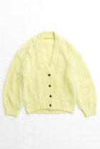 【メゾンスペシャル/MAISON SPECIAL】のTulle Layered Low Gauge Reversible Knit Cardigan/チュールレイヤーローゲージリバーシブルニットカーディガン LIME(ライム)|ID: prp329100004047371 ipo3291000000027113491