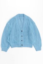 【メゾンスペシャル/MAISON SPECIAL】のTulle Layered Low Gauge Reversible Knit Cardigan/チュールレイヤーローゲージリバーシブルニットカーディガン 人気、トレンドファッション・服の通販 founy(ファニー) ファッション Fashion レディースファッション Fashion for Women トップス・カットソー Cut & Sew Tops ニット Knit Tops & Sweaters カーディガン・羽織り Layered Style Cardigans カーディガン Cardigan, Knitwear ギャザー Gathered, Ruffled チュール Tulip, Tulip Motif 手編み Hand-Knitted, Handmade Knit フェミニン Feminine, Girly リバーシブル Reversible, Two-Sided thumbnail BLU(ブルー)|ID: prp329100004047371 ipo3291000000032914775