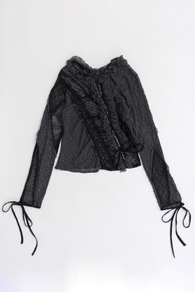 【メゾンスペシャル/MAISON SPECIAL】のLace Docking Frill Cardigan/レースドッキングフリルカーデ 人気、トレンドファッション・服の通販 founy(ファニー) ファッション Fashion レディースファッション WOMEN トップス・カットソー Tops/Tshirt ニット Knit Tops カーディガン Cardigans インナー Inner カーディガン Cardigan コンパクト Compact ドッキング Docking バランス Balance フリル Frills メッシュ Mesh レース Race ロング Long 羽織 Haori |ID:prp329100004047373