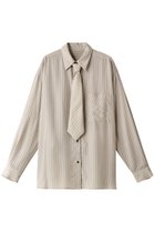 【メゾンスペシャル/MAISON SPECIAL】のTie Shirt/ネクタイシャツ BGE(ベージュ)|ID: prp329100004047375 ipo3291000000036841839