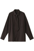 【メゾンスペシャル/MAISON SPECIAL】のTie Shirt/ネクタイシャツ BRN(ブラウン)|ID: prp329100004047375 ipo3291000000036841841