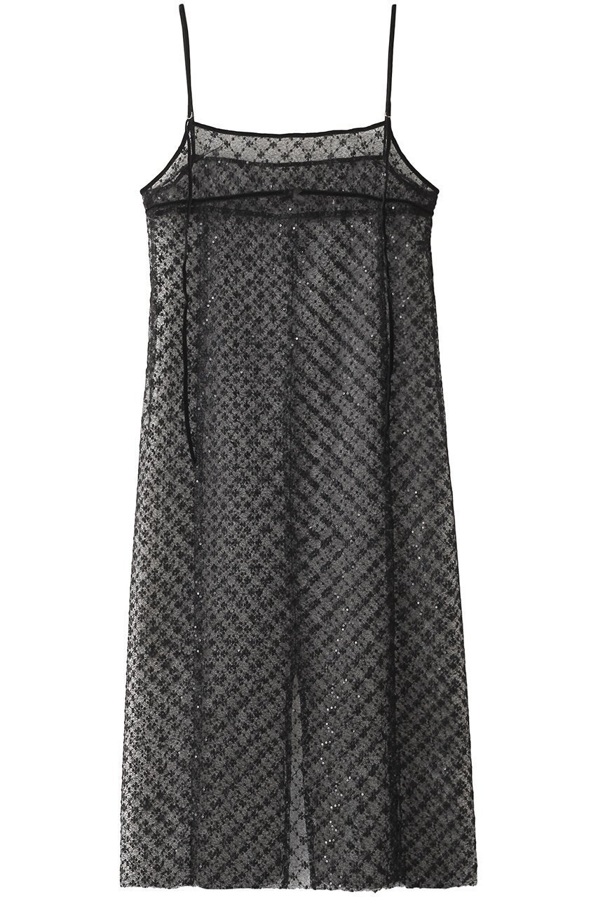 【メゾンスペシャル/MAISON SPECIAL】のSparkling Camisole Maxidresses/キラキラキャミワンピース インテリア・キッズ・メンズ・レディースファッション・服の通販 founy(ファニー) 　ファッション　Fashion　レディースファッション　Fashion for Women　ワンピース　Dresses　フォーマル・パーティードレス・結婚式用ドレス　Elegant & Casual Dresses　キャミソールワンピース　Camisole Dresses　チュニック　Tunic Tops & Dresses　シンプル　Simple, Minimal　スパンコール　Sequins, Sequin Embellishment　チュニック　Tunic, Long Top　デニム　Denim, Jeans Material　ビスチェ　Bustier, Corset Top　ベロア　Velour, Soft Velvet　ボトム　Bottoms, Lower Wear　メッシュ　Mesh, Net Fabric　ロング　Long, Long-Length　BLK(ブラック)|ID: prp329100004047380 ipo3291000000032893805