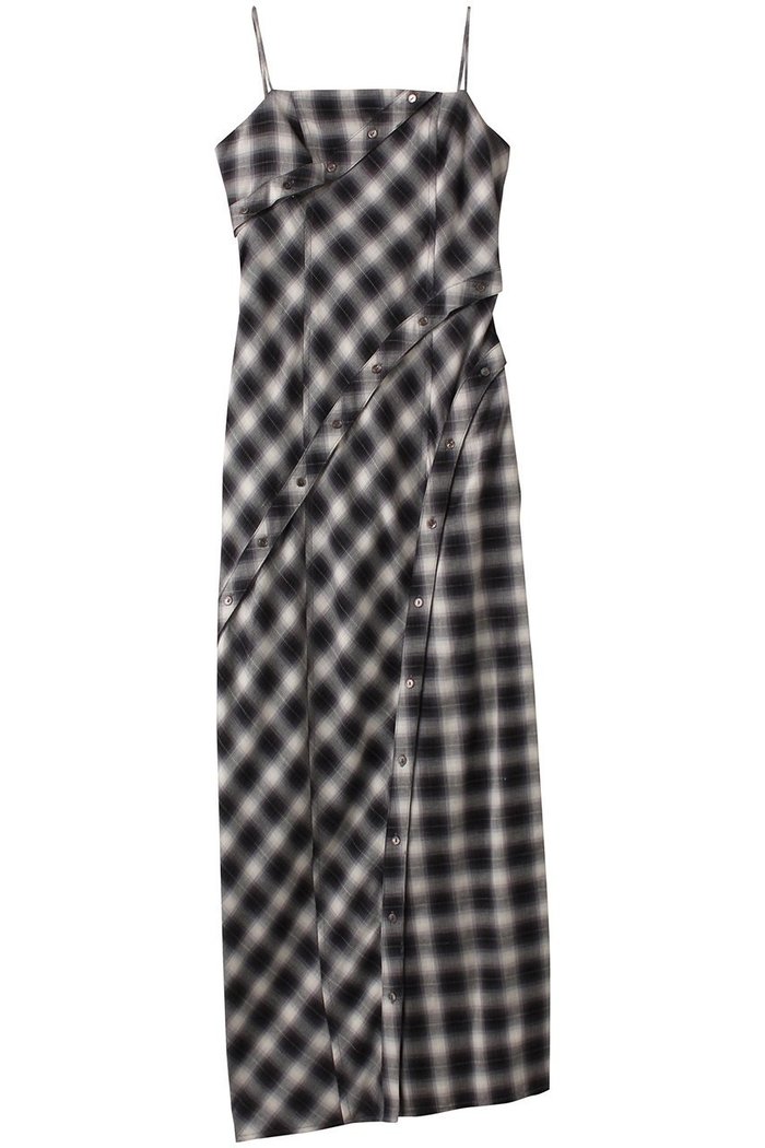 【メゾンスペシャル/MAISON SPECIAL】のButton Slit Checkered Camisole Maxidresses/ボタンスリットチェックキャミワンピース インテリア・キッズ・メンズ・レディースファッション・服の通販 founy(ファニー) https://founy.com/ ファッション Fashion レディースファッション Fashion for Women ワンピース Dresses フォーマル・パーティードレス・結婚式用ドレス Elegant & Casual Dresses キャミソールワンピース Camisole Dresses チュニック Tunic Tops & Dresses インナー Innerwear ガーリー Girly, Feminine Style スリット Slit, Slit Detail チェック Check, Plaid, Tartan チュニック Tunic, Long Top ドレープ Drape, Draping Fabric フリル Frill, Ruffle レース Lace, Lace Fabric ロング Long, Long-Length A/W・秋冬 Autumn/Winter おすすめ Recommended / Our Picks |ID: prp329100004047382 ipo3291000000036778425