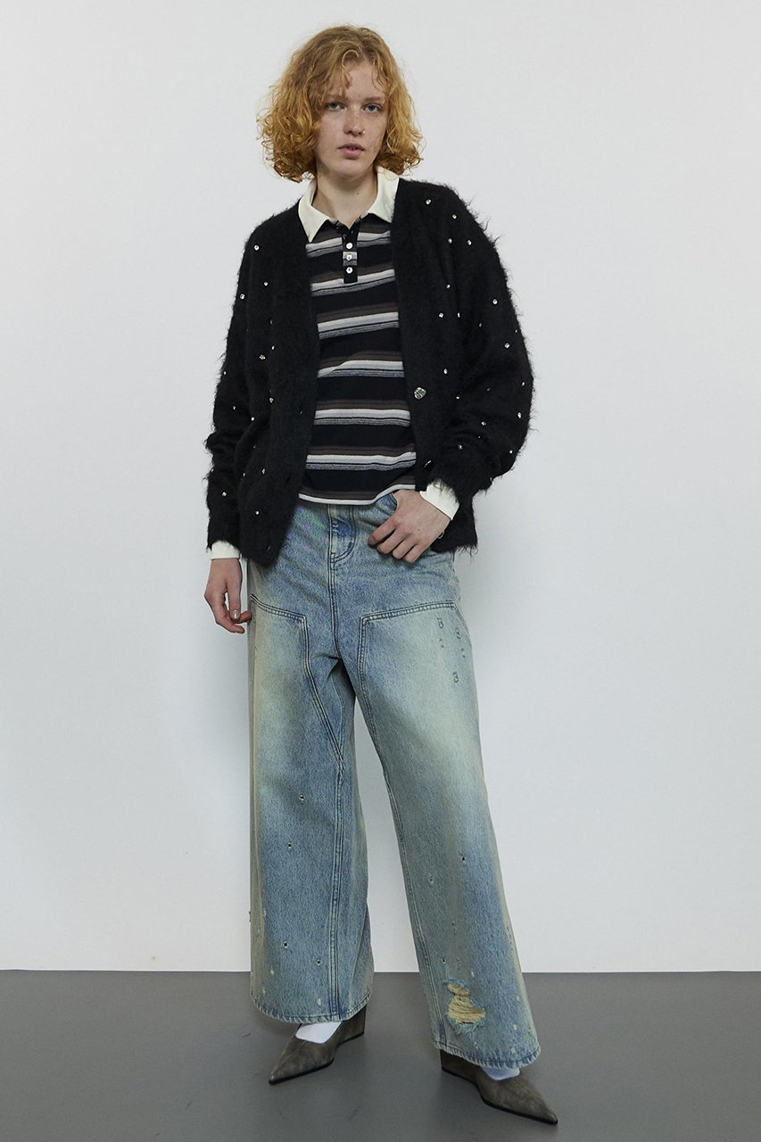 【メゾンスペシャル/MAISON SPECIAL】のBaggy Denim Pants/デニムバギーパンツ 人気、トレンドファッション・服の通販 founy(ファニー) ファッション Fashion レディースファッション Fashion for Women パンツ Pants & Trousers デニムパンツ・ジーンズ・美脚デニム Denim Jeans & Pants デニム Denim, Jeans Material ルーズ Loose, Oversized ワーク Workwear, Utility Style other-4|ID: prp329100004047383 ipo3291000000035767155