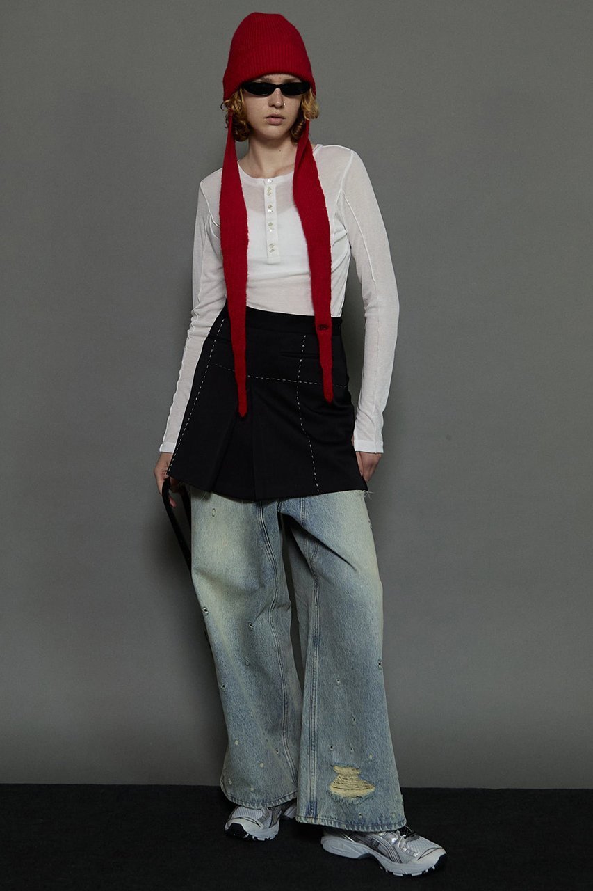 【メゾンスペシャル/MAISON SPECIAL】のBaggy Denim Pants/デニムバギーパンツ 人気、トレンドファッション・服の通販 founy(ファニー) ファッション Fashion レディースファッション Fashion for Women パンツ Pants & Trousers デニムパンツ・ジーンズ・美脚デニム Denim Jeans & Pants デニム Denim, Jeans Material ルーズ Loose, Oversized ワーク Workwear, Utility Style other-7|ID: prp329100004047383 ipo3291000000035767161