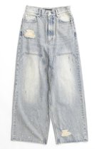 【メゾンスペシャル/MAISON SPECIAL】のBaggy Denim Pants/デニムバギーパンツ BLU(ブルー)|ID: prp329100004047383 ipo3291000000036906875