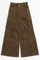 【メゾンスペシャル/MAISON SPECIAL】のCorduroy Cargo Pants/コーデュロイカーゴパンツ 人気、トレンドファッション・服の通販 founy(ファニー) ファッション Fashion レディースファッション WOMEN パンツ Pants A/W・秋冬 Aw・Autumn/Winter・Fw・Fall-Winter カーゴパンツ Cargo Pants コーデュロイ Corduroy セットアップ Set Up フレア Flare ルーズ Loose ワイド Wide 秋 Autumn/Fall thumbnail BRN(ブラウン)|ID: prp329100004047385 ipo3291000000027113542