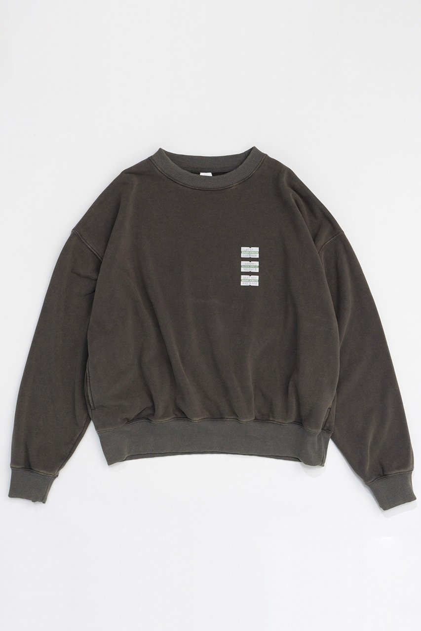 【メゾンスペシャル/MAISON SPECIAL】のDISCUS Collaboration Crew Neck Sweatshirt/DISCUSコラボクルーネックスウェット 人気、トレンドファッション・服の通販 founy(ファニー) 　ファッション　Fashion　レディースファッション　WOMEN　トップス・カットソー　Tops/Tshirt　シャツ/ブラウス　Shirts/Blouses　パーカ　Sweats　ロング / Tシャツ　T-Shirts　スウェット　Sweat　カットソー　Cut and Sewn　アメリカン　American　インナー　Inner　ヴィンテージ　Vintage　秋　Autumn/Fall　グラフィック　Graphic　ショート　Short　スポーツ　Sports　タイツ　Tights　チェック　Check　ミニスカート　Mini Skirt　メンズ　Mens　レース　Race　冬　Winter　おすすめ　Recommend　 other-1|ID: prp329100004047393 ipo3291000000027113567