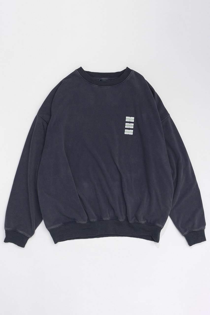 【メゾンスペシャル/MAISON SPECIAL】のDISCUS Collaboration Crew Neck Sweatshirt/DISCUSコラボクルーネックスウェット インテリア・キッズ・メンズ・レディースファッション・服の通販 founy(ファニー) 　ファッション　Fashion　レディースファッション　WOMEN　トップス・カットソー　Tops/Tshirt　シャツ/ブラウス　Shirts/Blouses　パーカ　Sweats　ロング / Tシャツ　T-Shirts　スウェット　Sweat　カットソー　Cut and Sewn　アメリカン　American　インナー　Inner　ヴィンテージ　Vintage　秋　Autumn/Fall　グラフィック　Graphic　ショート　Short　スポーツ　Sports　タイツ　Tights　チェック　Check　ミニスカート　Mini Skirt　メンズ　Mens　レース　Race　冬　Winter　おすすめ　Recommend　NVY(ネイビー)|ID: prp329100004047393 ipo3291000000027113569