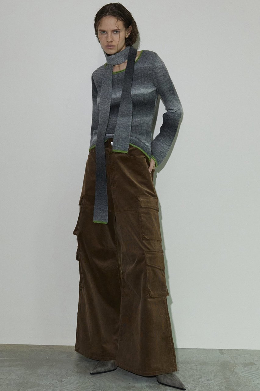 【メゾンスペシャル/MAISON SPECIAL】のWith Muffler Gradient Knit Tops/マフラー付キグラデーションニットトップス 人気、トレンドファッション・服の通販 founy(ファニー) 　ファッション　Fashion　レディースファッション　WOMEN　トップス・カットソー　Tops/Tshirt　ニット　Knit Tops　プルオーバー　Pullover　マフラー　Mufflers　カラフル　Colorful　グラデーション　Gradation　シンプル　Simple　デコルテ　Decolletage　マフラー　Scarf　A/W・秋冬　Aw・Autumn/Winter・Fw・Fall-Winter　other-5|ID: prp329100004047396 ipo3291000000031429565