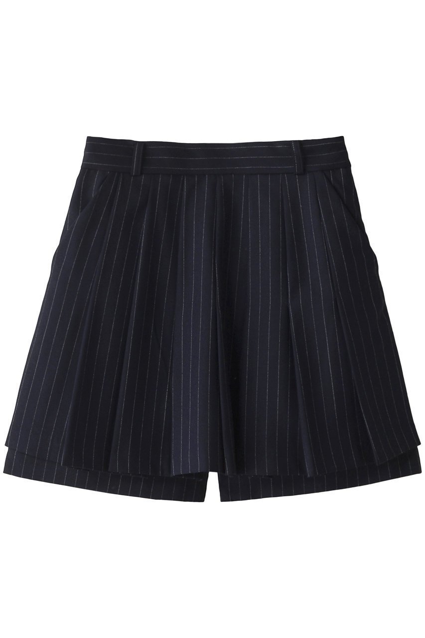 【メゾンスペシャル/MAISON SPECIAL】のPleats Culotte Skirt/プリーツキュロットスカート インテリア・キッズ・メンズ・レディースファッション・服の通販 founy(ファニー) 　ファッション　Fashion　レディースファッション　Fashion for Women　スカート　Skirts　キュロットスカート　Culottes & Wide-Leg Shorts　おすすめ　Recommended / Our Picks　ショート　Short, Short Length　トレンド　Trend, Trending Now　プリーツ　Pleats, Pleated　ベスト　Vest, Waistcoat　ミニスカート　Mini Skirt, Short Skirt　エレガント 上品　Elegant　NVY(ネイビー)|ID: prp329100004047399 ipo3291000000032827185