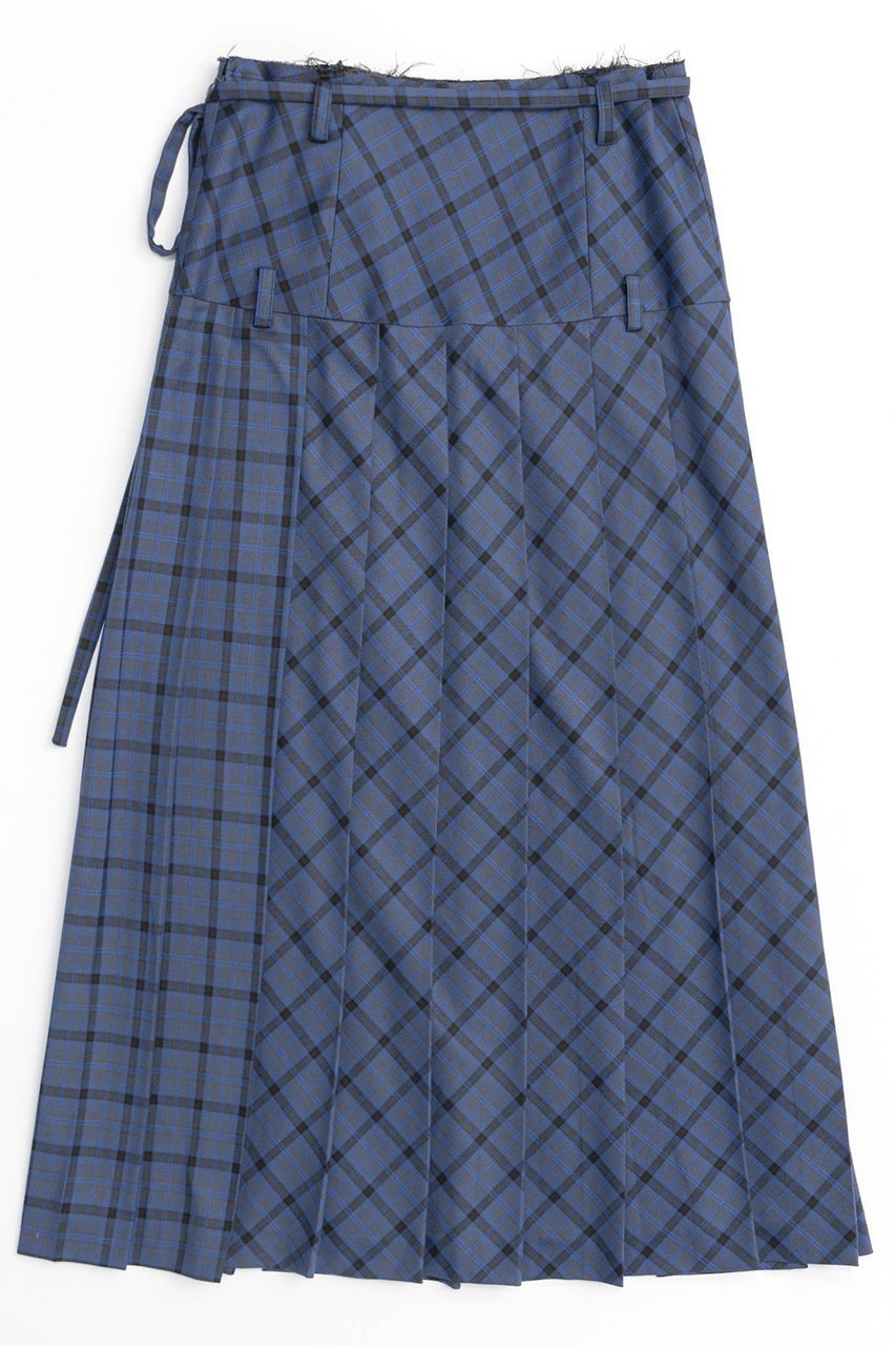 【メゾンスペシャル/MAISON SPECIAL】のLow Waist Maxi Pleated Skirt/ローウエストマキシプリーツスカート 人気、トレンドファッション・服の通販 founy(ファニー) 　ファッション　Fashion　レディースファッション　Fashion for Women　スカート　Skirts　プリーツスカート / 上品フェミニンスタイル　Pleated Skirts　ロングスカート　Long Skirts / Maxi & Midi Skirts　おすすめ　Recommended / Our Picks　スリット　Slit, Slit Detail　チェック　Check, Plaid, Tartan　プリーツ　Pleats, Pleated　ループ　Loop, Loop Knit　ロング　Long, Long-Length　エレガント 上品　Elegant　other-5|ID: prp329100004047401 ipo3291000000032895305
