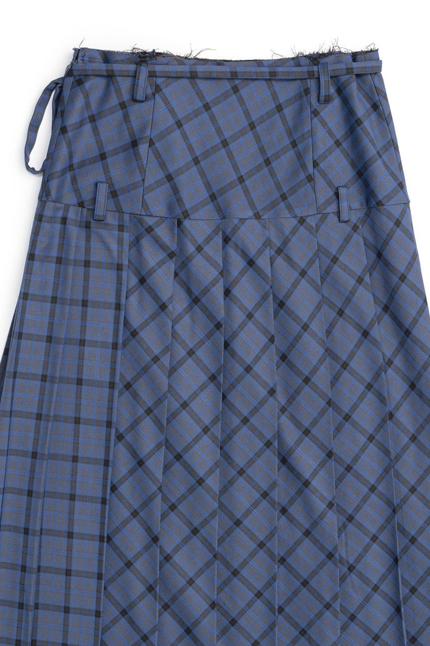 【メゾンスペシャル/MAISON SPECIAL】のLow Waist Maxi Pleated Skirt/ローウエストマキシプリーツスカート 人気、トレンドファッション・服の通販 founy(ファニー) 　ファッション　Fashion　レディースファッション　Fashion for Women　スカート　Skirts　プリーツスカート / 上品フェミニンスタイル　Pleated Skirts　ロングスカート　Long Skirts / Maxi & Midi Skirts　おすすめ　Recommended / Our Picks　スリット　Slit, Slit Detail　チェック　Check, Plaid, Tartan　プリーツ　Pleats, Pleated　ループ　Loop, Loop Knit　ロング　Long, Long-Length　エレガント 上品　Elegant　other-4|ID: prp329100004047401 ipo3291000000034910250