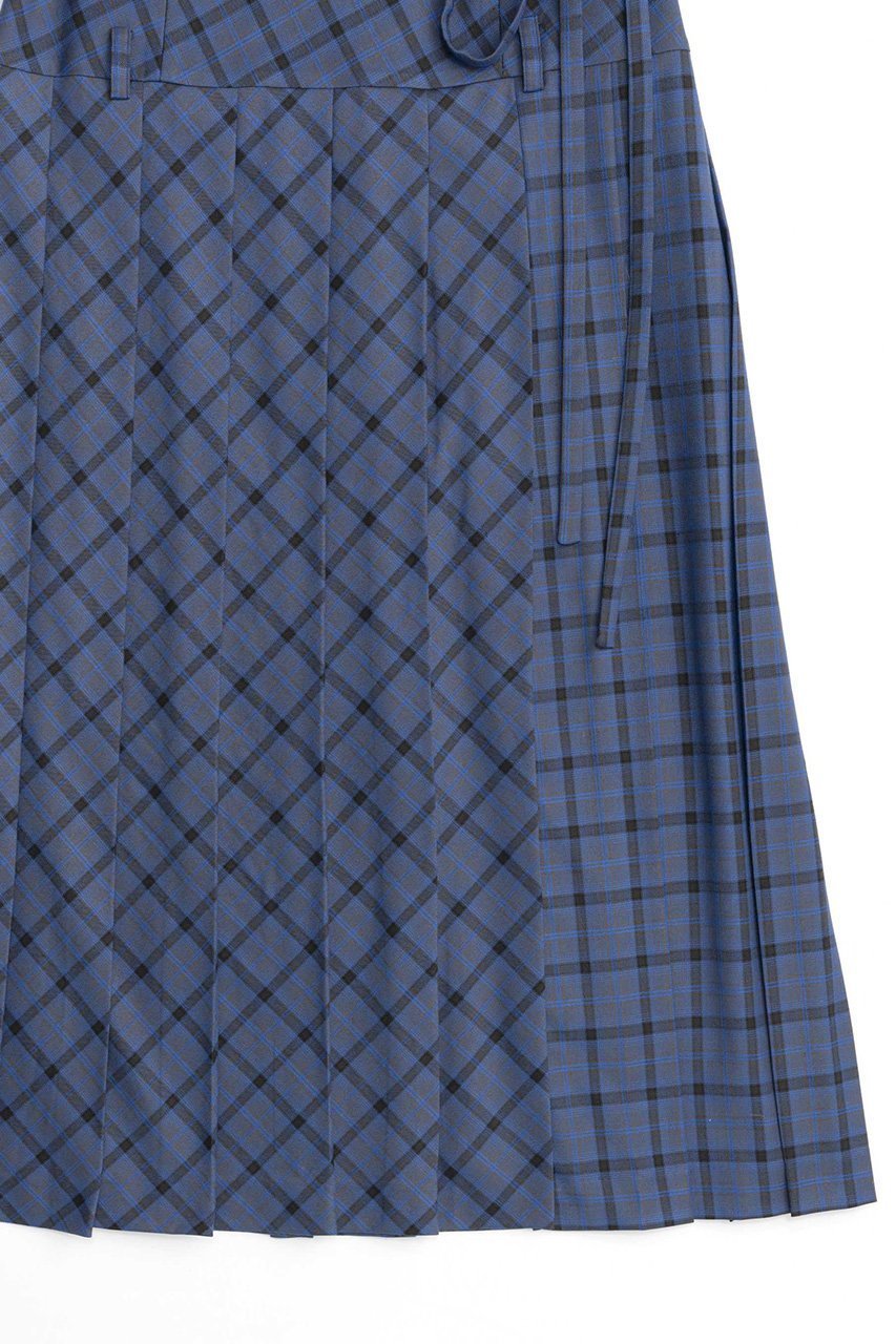 【メゾンスペシャル/MAISON SPECIAL】のLow Waist Maxi Pleated Skirt/ローウエストマキシプリーツスカート 人気、トレンドファッション・服の通販 founy(ファニー) 　ファッション　Fashion　レディースファッション　Fashion for Women　スカート　Skirts　プリーツスカート / 上品フェミニンスタイル　Pleated Skirts　ロングスカート　Long Skirts / Maxi & Midi Skirts　おすすめ　Recommended / Our Picks　スリット　Slit, Slit Detail　チェック　Check, Plaid, Tartan　プリーツ　Pleats, Pleated　ループ　Loop, Loop Knit　ロング　Long, Long-Length　エレガント 上品　Elegant　other-6|ID: prp329100004047401 ipo3291000000034910252