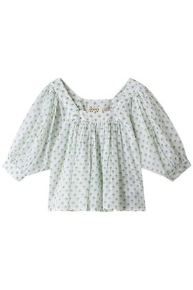 【エスゼット ブロックプリント/SZ Blockprints】のVITI TOP DAISY シアーブラウス 人気、トレンドファッション・服の通販 founy(ファニー) ファッション Fashion レディースファッション WOMEN トップス・カットソー Tops/Tshirt シャツ/ブラウス Shirts/Blouses ショート Short スリーブ Sleeve デコルテ Decolletage バランス Balance フェミニン Feminine ボトム Bottom |ID:prp329100004047403