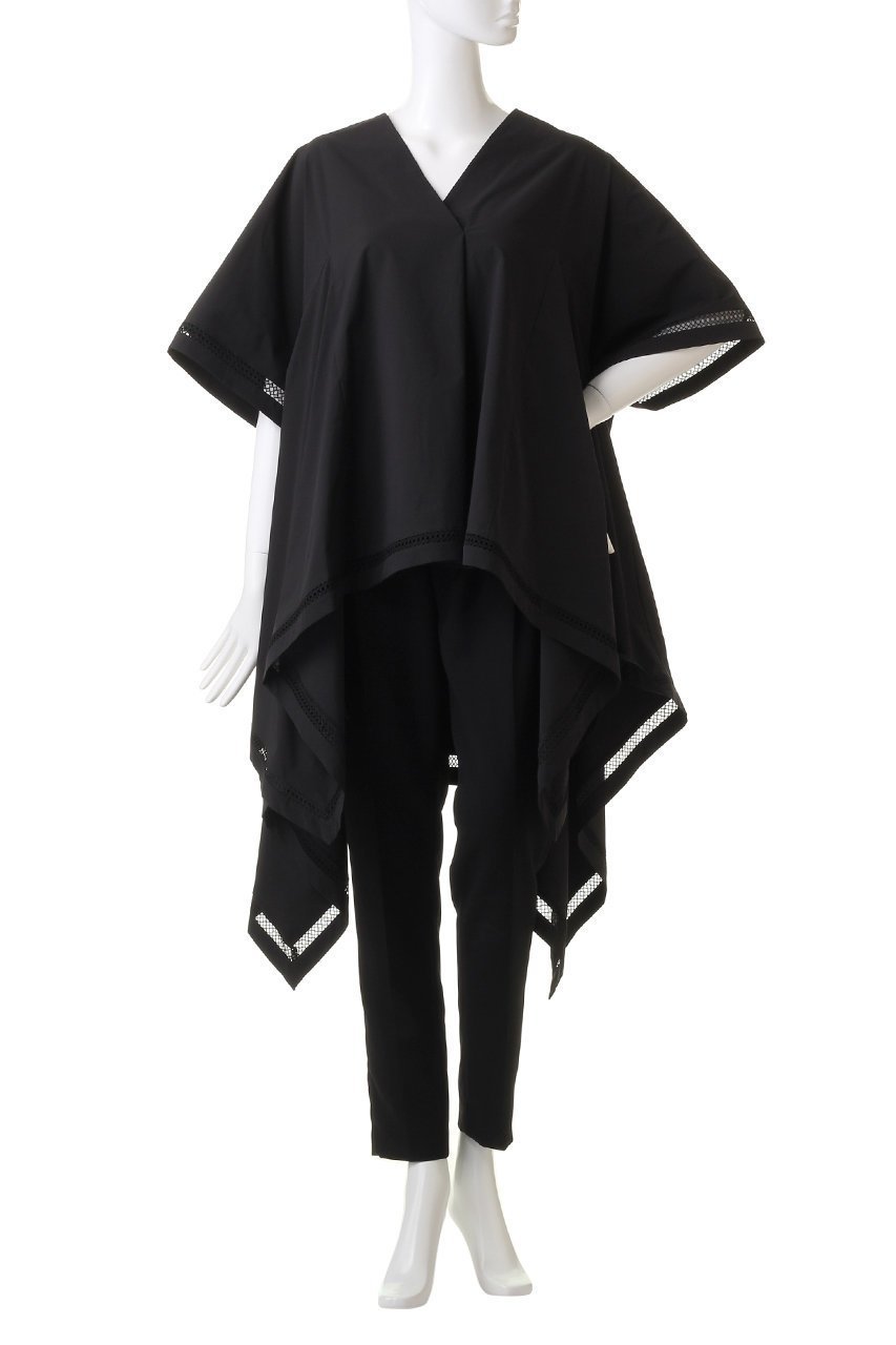 【ル フィル/LE PHIL】のSOLOTEXブロードレースブラウス 人気、トレンドファッション・服の通販 founy(ファニー) 　ファッション　Fashion　レディースファッション　Fashion for Women　トップス・カットソー　Cut & Sew Tops　シャツ・ブラウス・オフィスカジュアル　Elegant Blouses & Button-Ups　ショート　Short, Short Length　シンプル　Simple, Minimal　スポーティ　Sporty, Casual Athletic　スリーブ　Sleeve, Long Sleeve / Short Sleeve　トレンド　Trend, Trending Now　ボトム　Bottoms, Lower Wear　レース　Lace, Lace Fabric　other-2|ID: prp329100004047407 ipo3291000000032905393