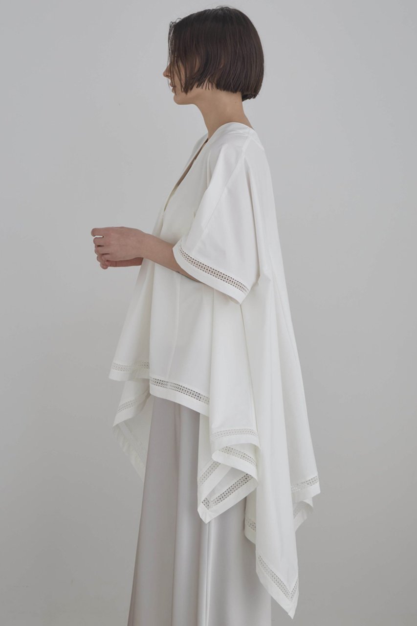 【ル フィル/LE PHIL】のSOLOTEXブロードレースブラウス 人気、トレンドファッション・服の通販 founy(ファニー) 　ファッション　Fashion　レディースファッション　Fashion for Women　トップス・カットソー　Cut & Sew Tops　シャツ・ブラウス・オフィスカジュアル　Elegant Blouses & Button-Ups　ショート　Short, Short Length　シンプル　Simple, Minimal　スポーティ　Sporty, Casual Athletic　スリーブ　Sleeve, Long Sleeve / Short Sleeve　トレンド　Trend, Trending Now　ボトム　Bottoms, Lower Wear　レース　Lace, Lace Fabric　other-7|ID: prp329100004047407 ipo3291000000032905407