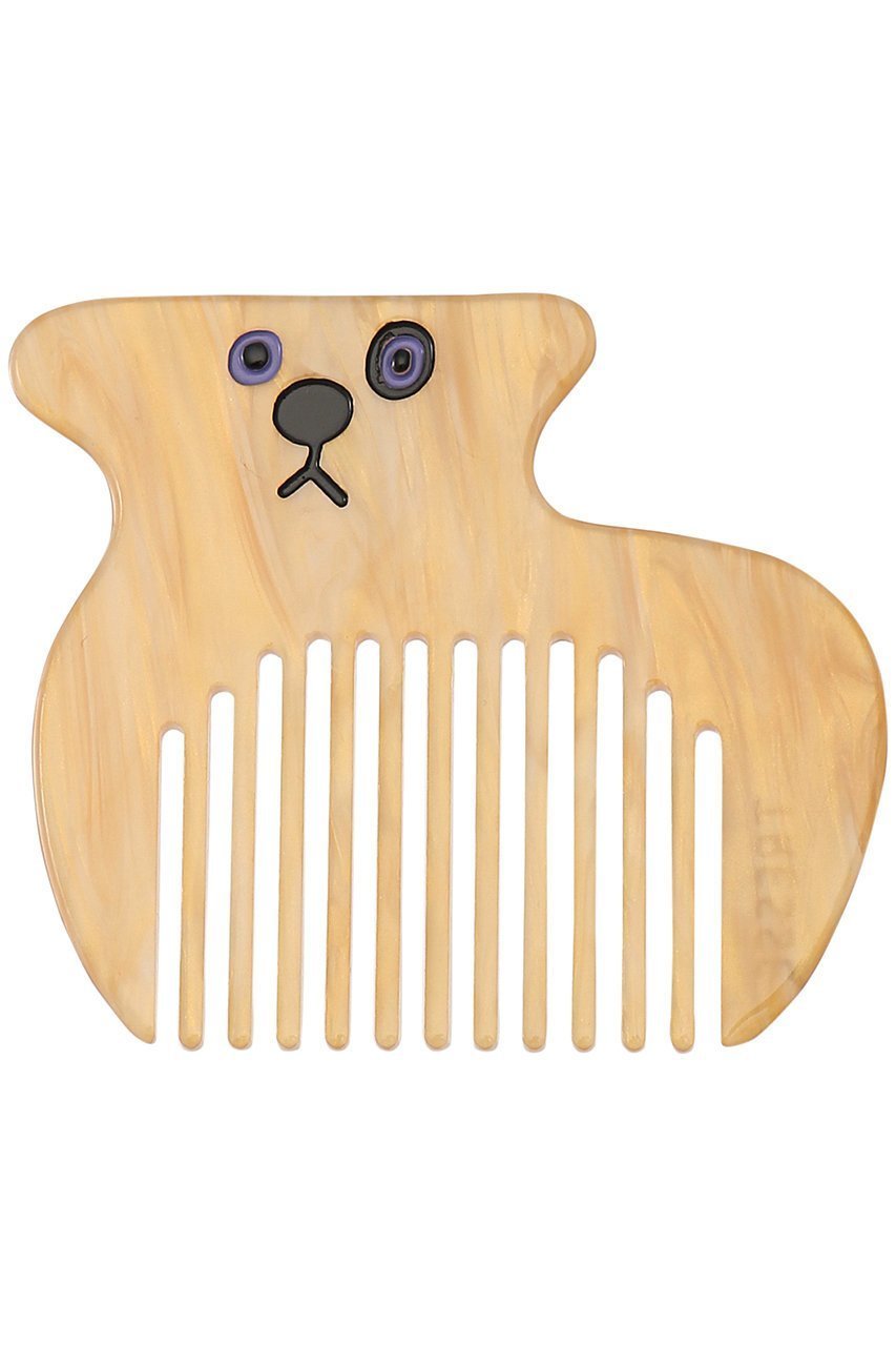 【トレス/TRESSE】のDog コーム インテリア・キッズ・メンズ・レディースファッション・服の通販 founy(ファニー) 　ファッション　Fashion　レディースファッション　Fashion for Women　シュシュ&ヘアアクセ/ヘアアレンジ　Scrunchies & Hair Accessories　アクセサリー　Fashion Accessories　フォルム　Silhouette, Form　旅行　Travel　イエロー|ID: prp329100004047409 ipo3291000000032840860