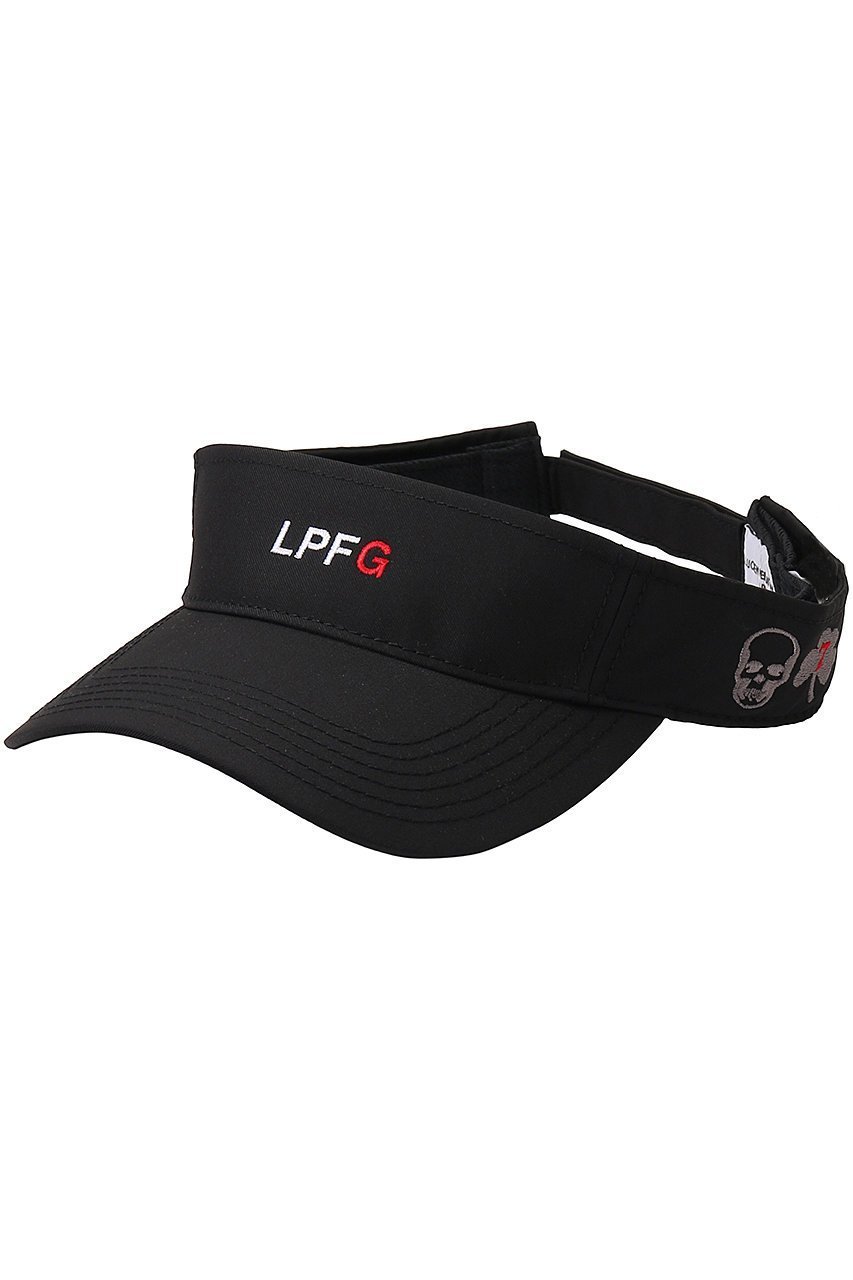 【ルシアン ペラフィネ/lucien pellat finet】の【LUCIEN PELLAT FINET LPFG】サンバイザー LPFGロゴ インテリア・キッズ・メンズ・レディースファッション・服の通販 founy(ファニー) 　ファッション　Fashion　レディースファッション　WOMEN　帽子　Hats　ソックス　Socks　スポーツウェア　Sportswear　スポーツ バッグ/ポーチ　Sports Bag/Pouch　ゴルフ　Golf　シンプル　Simple　スポーツ　Sports　ソックス　Socks　フロント　Front　モチーフ　Motif　ヨガ　Yoga　リゾート　Resort　帽子　Hat　ブラック|ID: prp329100004047435 ipo3291000000027113725