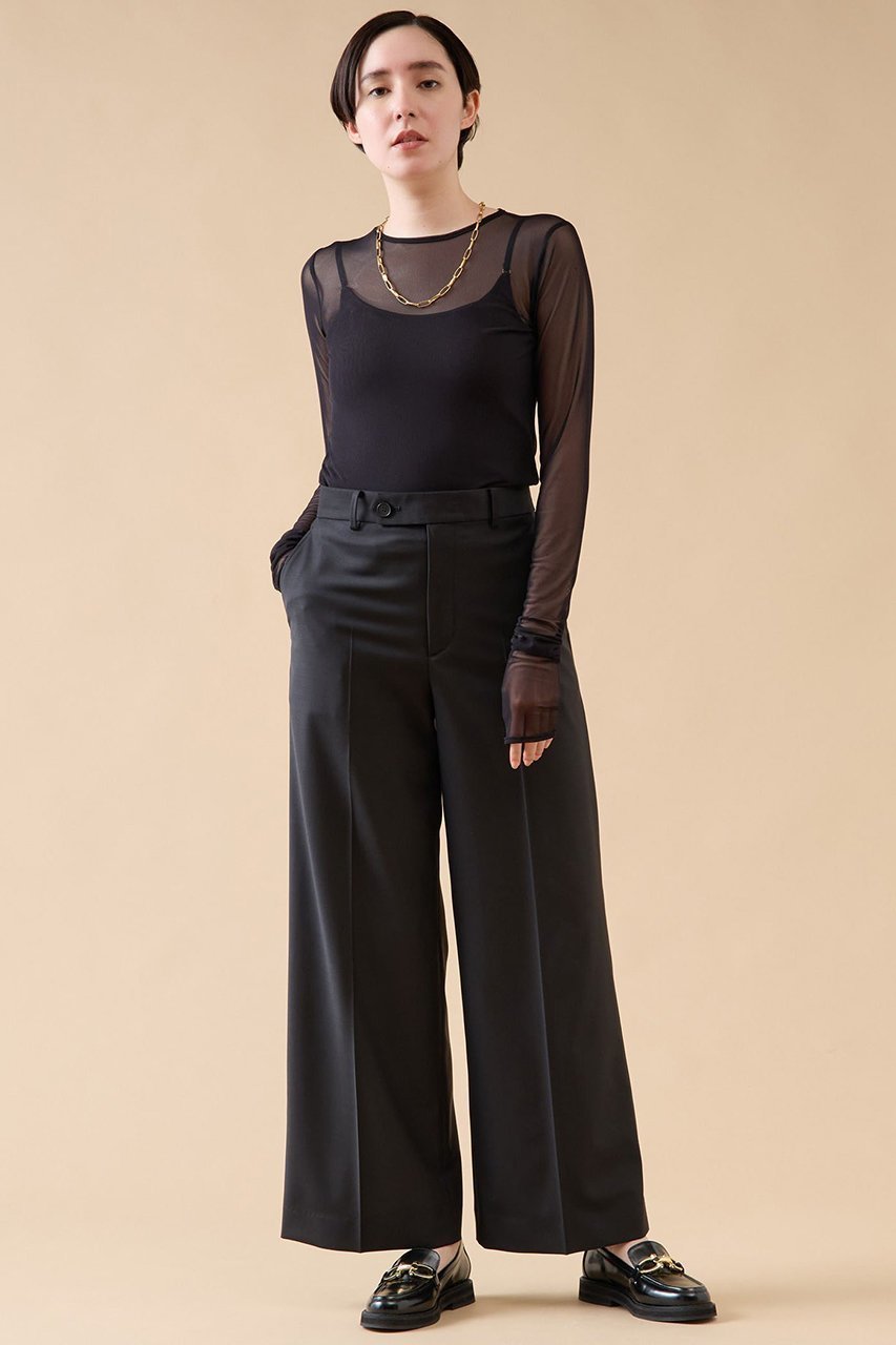 【マルティニーク/martinique】のESSENTIAL ワイドパンツ(セットアップ可) 人気、トレンドファッション・服の通販 founy(ファニー) 　ファッション　Fashion　レディースファッション　Fashion for Women　セットアップ　Matching Sets　レディースパンツ・ボトムス　Pants & Trousers / Bottoms　パンツ　Pants & Trousers　ジャケット　Jacket, Outerwear　ストレッチ　Stretch, Stretchy Fabric　スニーカー　Sneakers, Trainers　セットアップ　Set-Up, Coordinated Outfit　センター　Center, Center Line　ドレープ　Drape, Draping Fabric　ワイド　Wide, Wide Fit　おすすめ　Recommended / Our Picks　other-4|ID: prp329100004047446 ipo3291000000035498574