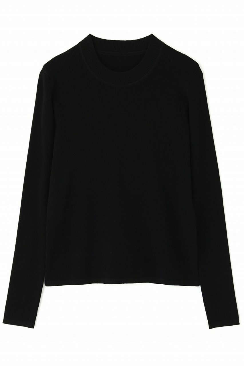 【アドーア/ADORE】のベーシックリブニット インテリア・キッズ・メンズ・レディースファッション・服の通販 founy(ファニー)  ファッション Fashion レディースファッション Fashion for Women トップス・カットソー Cut & Sew Tops ニット Knit Tops & Sweaters カジュアルプルオーバー・ニットトップス Pullovers & Knit Tops / Casual Pullovers ストレッチ Stretch, Stretchy Fabric ドレープ Drape, Draping Fabric パープル Purple, Violet リブニット Rib Knit, Ribbed Knit 定番 Standard, Basic Item ブラック|ID: prp329100004047463 ipo3291000000034336718