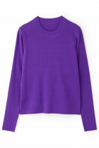 【アドーア/ADORE】のベーシックリブニット パープル|ID: prp329100004047463 ipo3291000000036129575