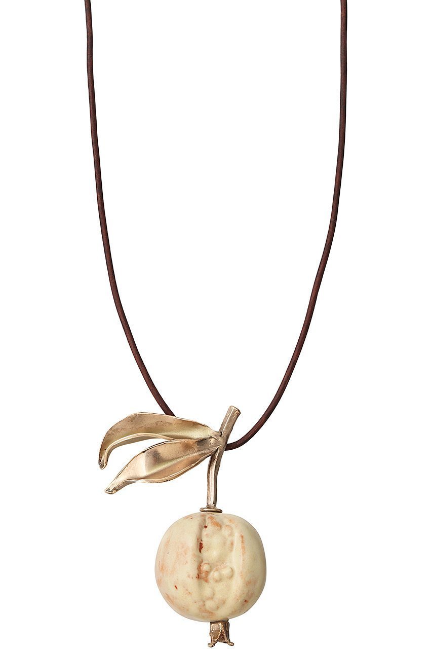 【プレインピープル/PLAIN PEOPLE】の【RENARD BIJOUX】pomegranateネックレス インテリア・キッズ・メンズ・レディースファッション・服の通販 founy(ファニー) 　ファッション　Fashion　レディースファッション　Fashion for Women　ジュエリー　Jewelry　ネックレス　Necklaces & Pendants　シンプル　Simple, Minimal　ネックレス　Necklace, Pendant Necklace　パーティ　Party, Party Style　モチーフ　Motif, Design Theme　ブラウン|ID: prp329100004048676 ipo3291000000035755320
