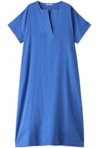 【プレインピープル/PLAIN PEOPLE】のコットンダブルガーゼワンピース ブルー|ID: prp329100004048678 ipo3291000000035957466