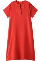 【プレインピープル/PLAIN PEOPLE】のコットンダブルガーゼワンピース レッド|ID: prp329100004048678 ipo3291000000035957468